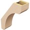 Ekena Millwork 5-inch W x 14-inch D x 18-inch H Legacy Rough Cedar Woodgrain TimberThane Knee Brace, Primed BRCUR05X14X18LECRCPR - alternate 6